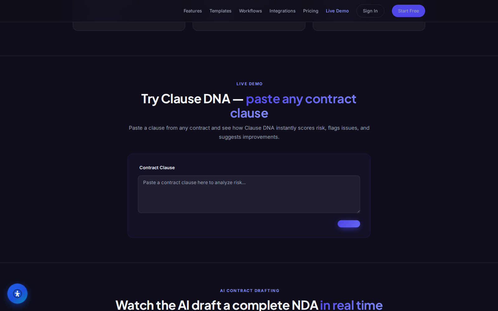 clovilegal screenshot