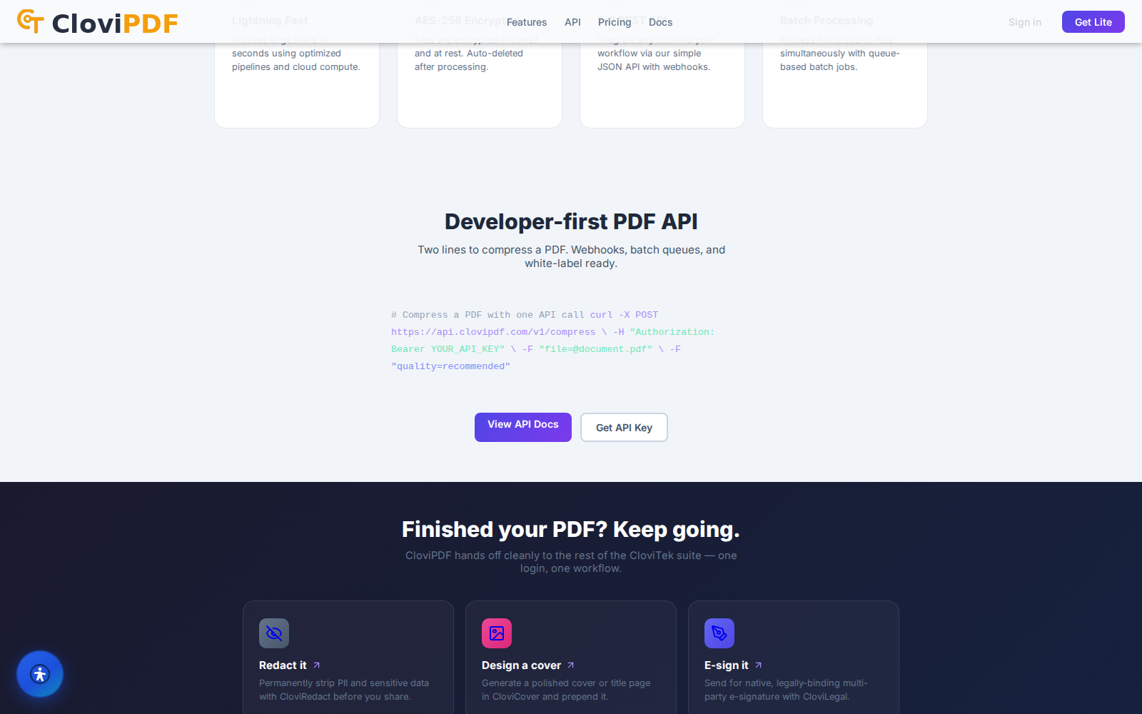 clovipdf screenshot
