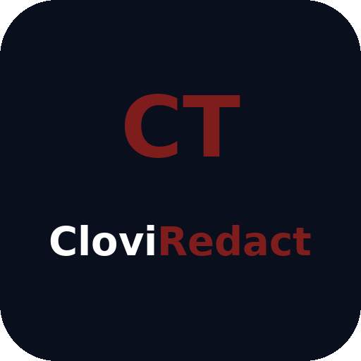 CloviRedact icon