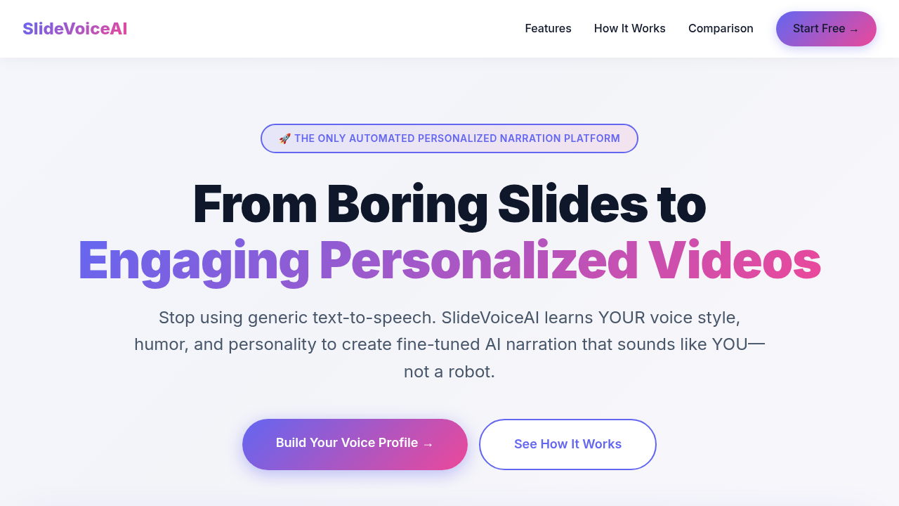 Slide Voice AI